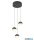 TRIO R33553342 SENTA függeszték 3x5W LED/3x800lm 3000K ↕150cm Ø25cm antracit