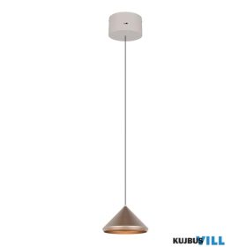   TRIO 336210165 LAGUNA függeszték incl.1x5W LED/500lm/2300+3000+4000K ↕200cm Ø18cm kávébarna