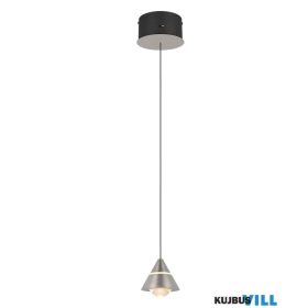   TRIO 337010107 ROMEO függeszték incl.1x7W LED/700lm/2300+3000+4000K ↕200cm Ø10cm matt nikkel