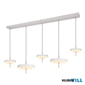   TRIO 340210576 KEATON függeszték incl.1x50W LED/5900lm/2300+3000+4000K ↕150cm ↔140cm ↗30cm Ø30cm szürke