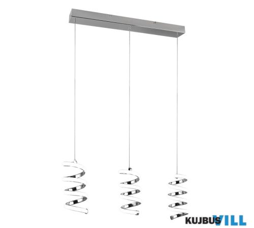 TR R34183106 LAOLA függeszték incl. 3 x 8W3 x 1250Lm 4000K ↕150cm ↔70cm ↗ 13,5cm króm