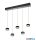 TRIO 344410507 ORBIT LED függeszték/5 40W/4800lm CCT ↔100cm ↗10cm ↕8-200cm matt nikkel