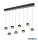 TRIO 344410807 ORBIT LED függeszték/8 64W/7680lm CCT ↔155cm ↗13cm ↕8-200cm matt nikkel