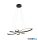 TRIO 345619132 FLY függeszték 32W SMD LED/3900lm/3000K ↔83cm ↗45,5cm matt fekete