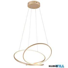   TRIO 349119179 DARVIN függeszték incl.1x52W LED/6700Lm/2300+3000+4000K ↕150cm ↔84cm ↗66cm arany