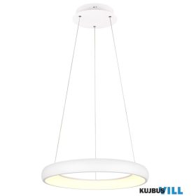   TRIO 349616031 CARDONA függeszték incl.1x38W LED/4400Lm/2300+3000+4000K ↕150cm Ø62cm matt fehér