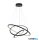 TRIO 352710342 AARON függeszték incl.1x78W LED/9200Lm/3000 - 6000K ↕150cm Ø80cm antracit