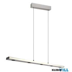   TRIO 353010107 GRAHAM függeszték 44W LED/4200lm/2300+3000+4000K ↕200cm ↔109cm ↗9cm matt nikkel