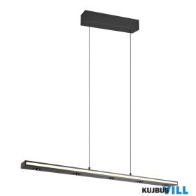   TRIO 353010132 GRAHAM függeszték 44W LED/4200lm/2300+3000+4000K ↕200cm ↔109cm ↗9cm matt fekete