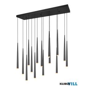   TRIO 354811532 CALA LED függeszték/15 57W/6750lm CCT ↕150cm ↔100cm ↗20cm matt fekete