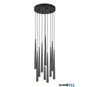   TRIO 354831032 CALA LED függeszték/10 38W/4500lm CCT ↕150cm Ø30cm matt fekete