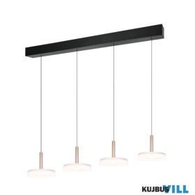   TRIO 354910465 CELESTE függeszték incl.4x7,5W LED/3000Lm/3000K ↕150cm ↔115cm ↗22cm cappuccino