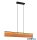 TRIO 355510130 KALEA függeszték incl.1x40W LED/5000lm/3000K ↕150cm ↔110cm ↗8,5cm fa