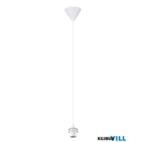   TRIO 359100101 SALA függeszték excl.1xE27 ↕200cm Ø12cm PVC kábel fehér