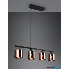   TRIO R36304064 JASON függeszték excl.4xE14/10W ↕150cm ↔75cm Ø12cm bronz