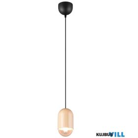   TRIO R36311030 NARA függeszték excl.1xE27 ↕150cm ↔10,5cm ↗10,5cm Ø11cm fa