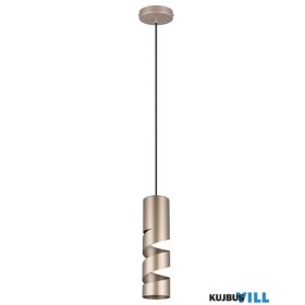   TRIO 364000165 STREAM függeszték excl.1xGU10 ↕150cm Ø8cm cappuccino