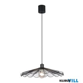   TRIO R36431032 MARGARITA függeszték excl.1xE27 ↕150cm ↔50cm ↗50cm Ø50cm matt fekete