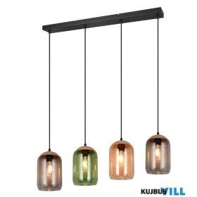   TRIO 364600417 CORK függeszték excl.4xE27 ↕150cm ↔90cm ↗15cm multicolor