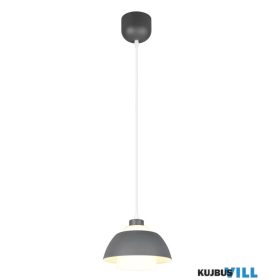   TRIO R36501042 TILOS függeszték excl.1xE27/10W ↕150cm Ø23cm antracit