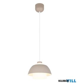   TRIO R36501943 TILOS függeszték excl.1xE27/10W ↕150cm Ø30cm bézs