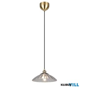   TRIO R36521004 ELUNA függeszték excl.1xE27/60W ↕150cm Ø29,5cm antik réz