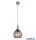 TRIO 365430104 SORAYA függeszték excl.1xE27 ↕150cm Ø26cm antik réz