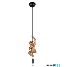   TRIO R36551079 FIPS függeszték excl.1xE14 ↕150cm ↔19,5cm ↗14,5cm arany