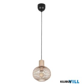   TRIO 365700166 GILA függeszték excl.1xE27 ↕150cm Ø23cm homok szín