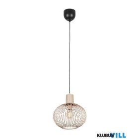   TRIO 365790166 GILA függeszték excl.1xE27 ↕150cm Ø33cm homok szín