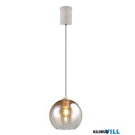   TRIO R36601013 LIORA függeszték excl.1xE27/15W ↕150cm Ø25cm borostyán