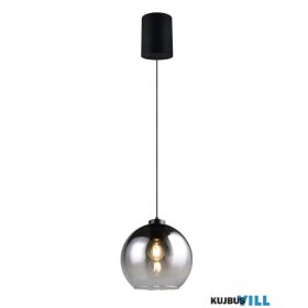   TRIO R36601054 LIORA függeszték excl.1xE27/15W ↕150cm Ø25cm füstüveg