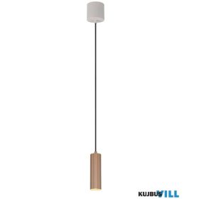   TRIO 367700165 SOKA függeszték excl.1xGU10 ↕150cm Ø9cm kávébarna