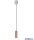 TRIO 367700165 SOKA függeszték excl.1xGU10 ↕150cm Ø9cm kávébarna