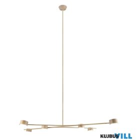   TRIO 369000643 CODA függeszték excl.6xGX53 ↕200cm ↔137cm ↗63cm bézs