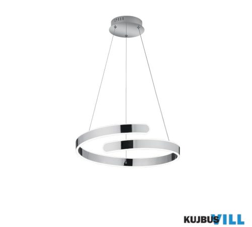 TR R37071106 PARMA függeszték incl.1x37W LED/4500Lm/4000K ↕150cm Ø50cm króm