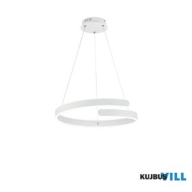   TRIO R37071131 PARMA függeszték incl.1x37W LED/4500Lm/4000K ↕150cm Ø50cm matt fehér