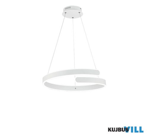 TR R37071131 PARMA függeszték incl.1x37W LED/4500Lm/4000K ↕150cm Ø50cm matt fehér