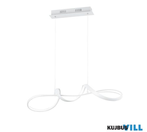 TR R37091131 PERUGIA függeszték incl.1x37W LED/4500Lm/4000K ↕150cm ↔81cm ↗ 46cm matt fehér