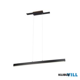  TRIO 375510432 BELFAST függeszték incl.1x45W LED/5300Lm/3000K ↕150cm ↔115,5cm ↗ 14,2cm matt fekete