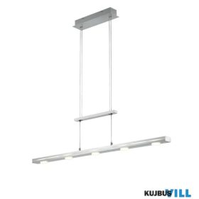  TRIO 379190707 LACAL függeszték incl.7x4W LED/380Lm/3000 + 5000K ↕160cm ↔100cm ↗ 8cm matt nikkel