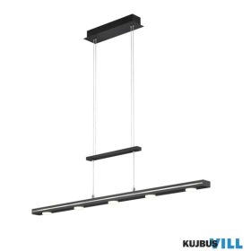   TRIO 379190732 LACAL függeszték incl.7x4W LED/380Lm/3000 + 5000K ↕160cm ↔100cm ↗ 8cm matt fekete