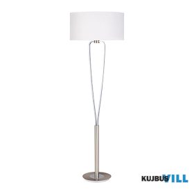   TRIO 400200107 PARIS II állólámpa excl.1xE27 ↕160cm Ø50cm matt nikkel