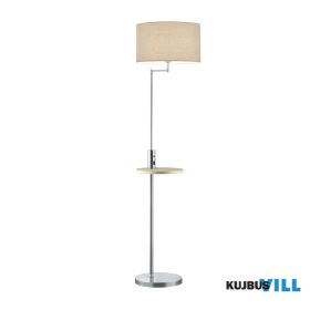   TRIO 400400107 CLAAS állólámpa excl.1xE27 ↕160cm ↔40cm ↗ 40cm matt nikkel