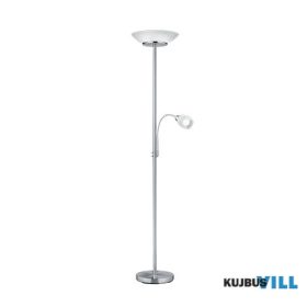   TRIO R40063107 GERRY állólámpa excl.2xE27 excl.1xE14 ↕180cm Ø34cm matt nikkel