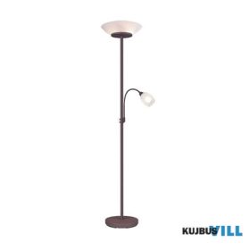   TRIO R40063124 GERRY állólámpa excl.2xE27 excl.1xE14 ↕180cm Ø34cm rozsdabarna