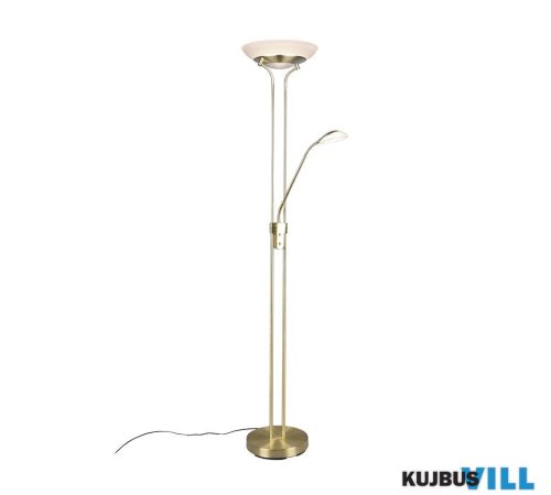 TR R40073508 ORSON állólámpa incl.1x28W LED/3200Lm/3000K > incl.1x6W LED/600Lm/3000K ↕180cm ↔32,5cm ↗ 57cm matt réz
