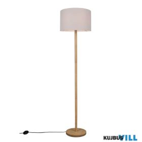   TRIO 401200101 KORBA állólámpa excl.1xE27 ↕162cm Ø40cm fehér