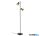 TR R40162002 NINA állólámpa excl.2xE14 ↕144cm ↔33,5cm ↗ 23cm fekete
