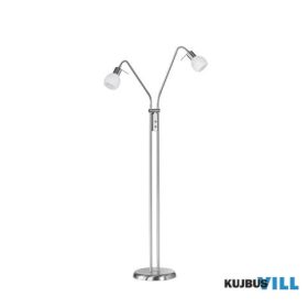   TRIO R40172007 ANTIBES állólámpa excl.2xE14 ↕125cm ↔55cm ↗ 25cm matt nikkel